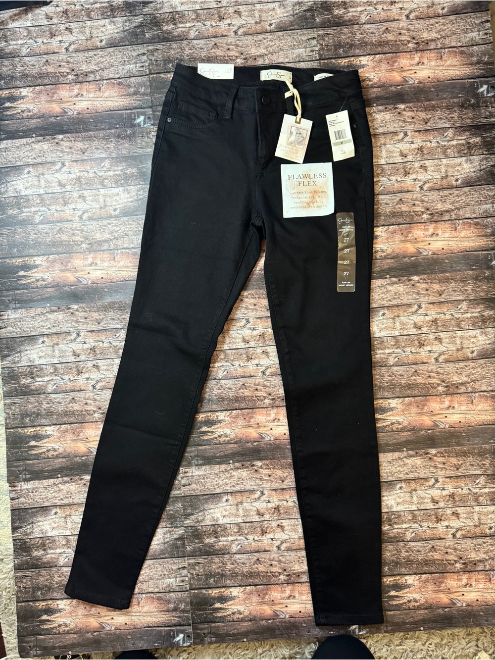 NWT Jessica Simpson Black Skinny Jeans